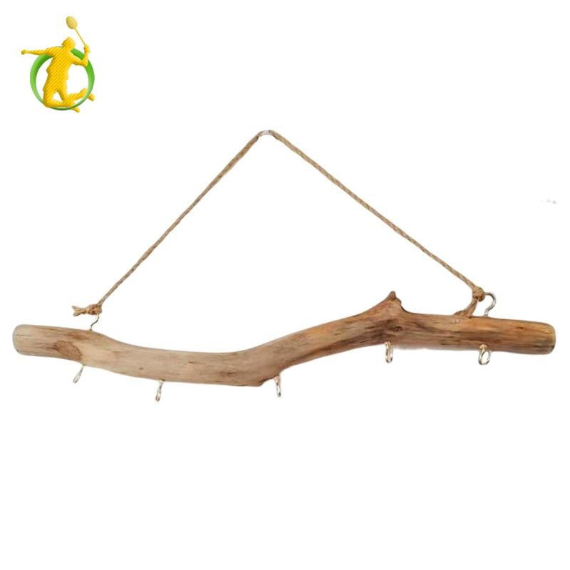 Móc Gỗ Treo Tường Gỗ Trôi Móc Trang Trí Dễ Dàng Sử Dụng Vintage Có Móc