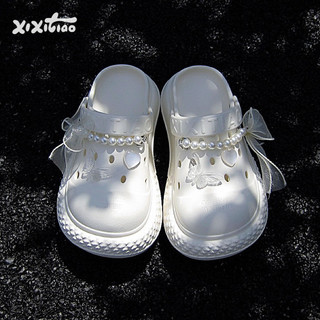 XIXITIAO Sandal Mùa Hè Đế Eva Dành Cho Nữ Kiểu Dáng Bướm Thích Hợp Cho Hoạt Động Ngoài Trời