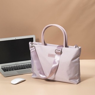 Đơn Giản Mỏng Ánh Sáng Nữ Laptop Túi Máy Tính Di Động Chống Sốc Dày Nhân Viên Văn Phòng 16 Inch Văn Phòng Cặp Nữ 5.28