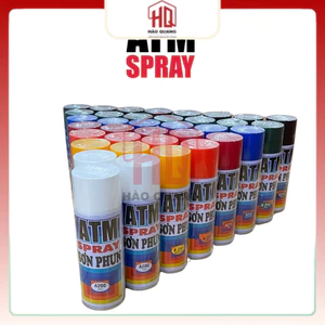 Sơn Xịt ATM Spray 400ml – Nhiều màu lựa chọn, Mau Khô, Dễ Sử Dụng