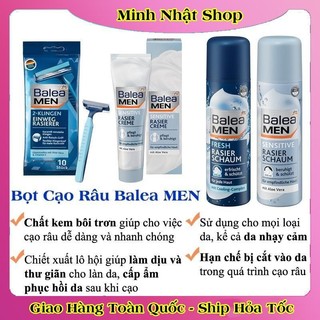 Bọt cạo râu Balea men Đức 300ml cho da nhạy cảm -Date mới nhất