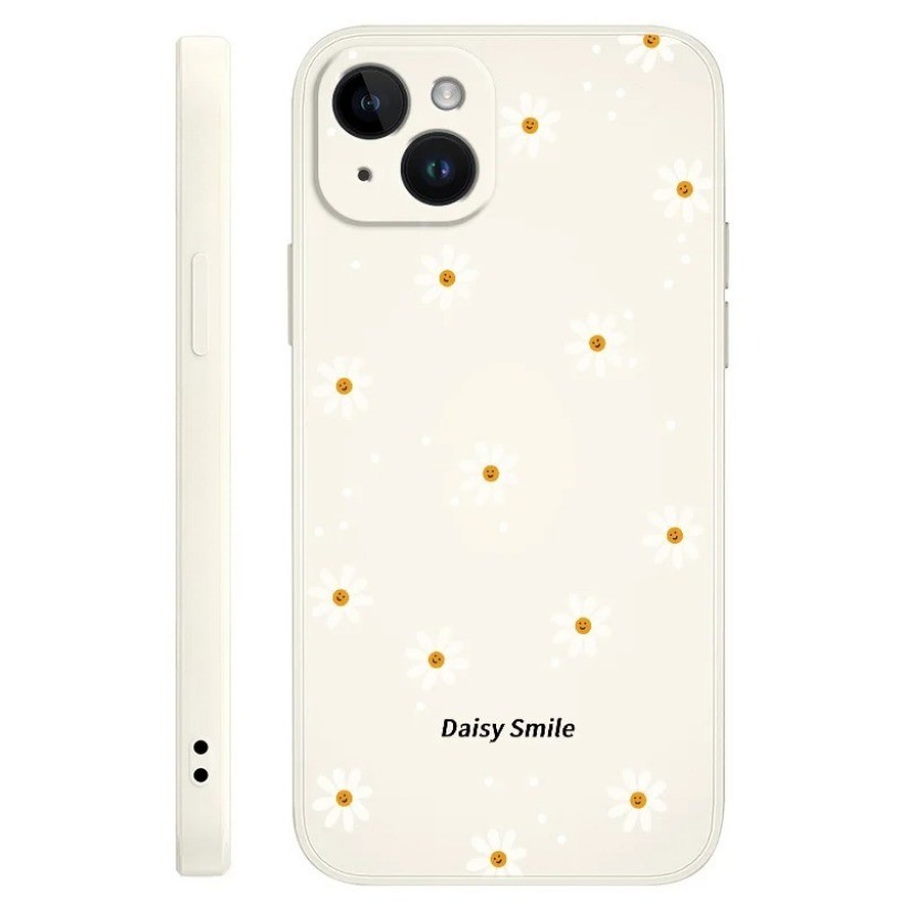 Ốp Điện Thoại Hoa Daisies Cho Samsung A56 A24 A25 A34 A54 A22 A32 A52 A52S A72 A21S A31 Ốp Lưng Silicon Mềm Chống Sốc