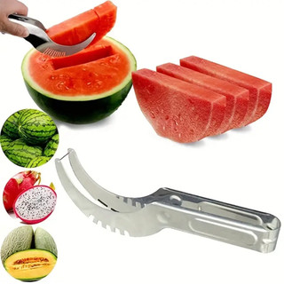 Cantaloupe Dao Chia Thép Không Gỉ Máy Thái Trái Cây Dưa Hấu Cắt Dicing Dụng Cụ Nhà Bếp Mùa Hè phù hợp dùng cho gia đình căn hộ văn phòng và không gian nhỏ giúp sắp xếp làm sạch gọn gàng và sử dụng hằng ngày tiện lợi