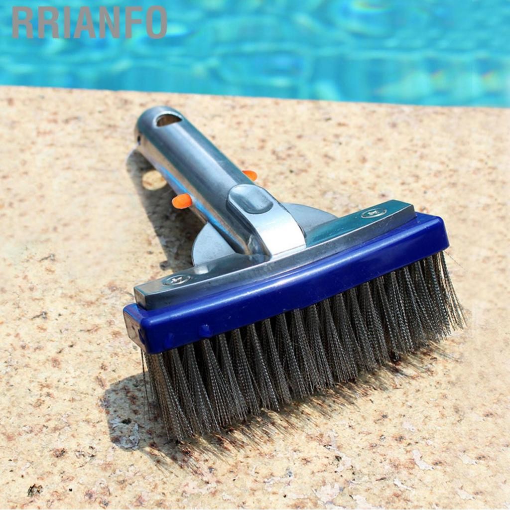 Rrianfo Rrianfo -VN Sutinna 5in Bàn chải hồ bơi bằng thép không gỉ - Hiệu suất cao có khả năng chịu được
