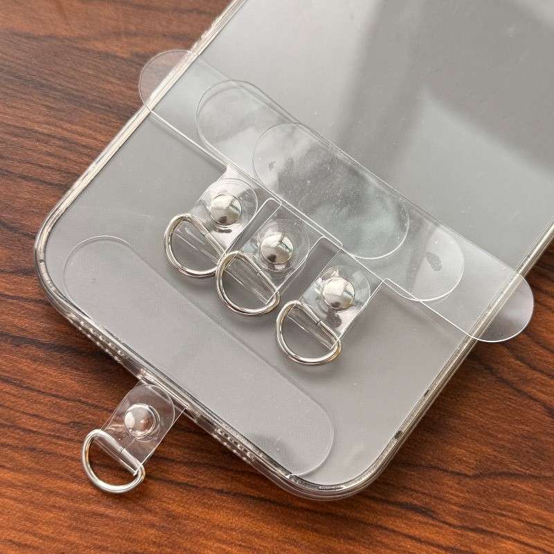 Miếng đệm thẻ dây buộc chống thất lạc có thể tháo rời - Tab Tether điện thoại có thể thay thế chắc chắn mượt mà - Miếng dán dây buộc điện thoại thực tế