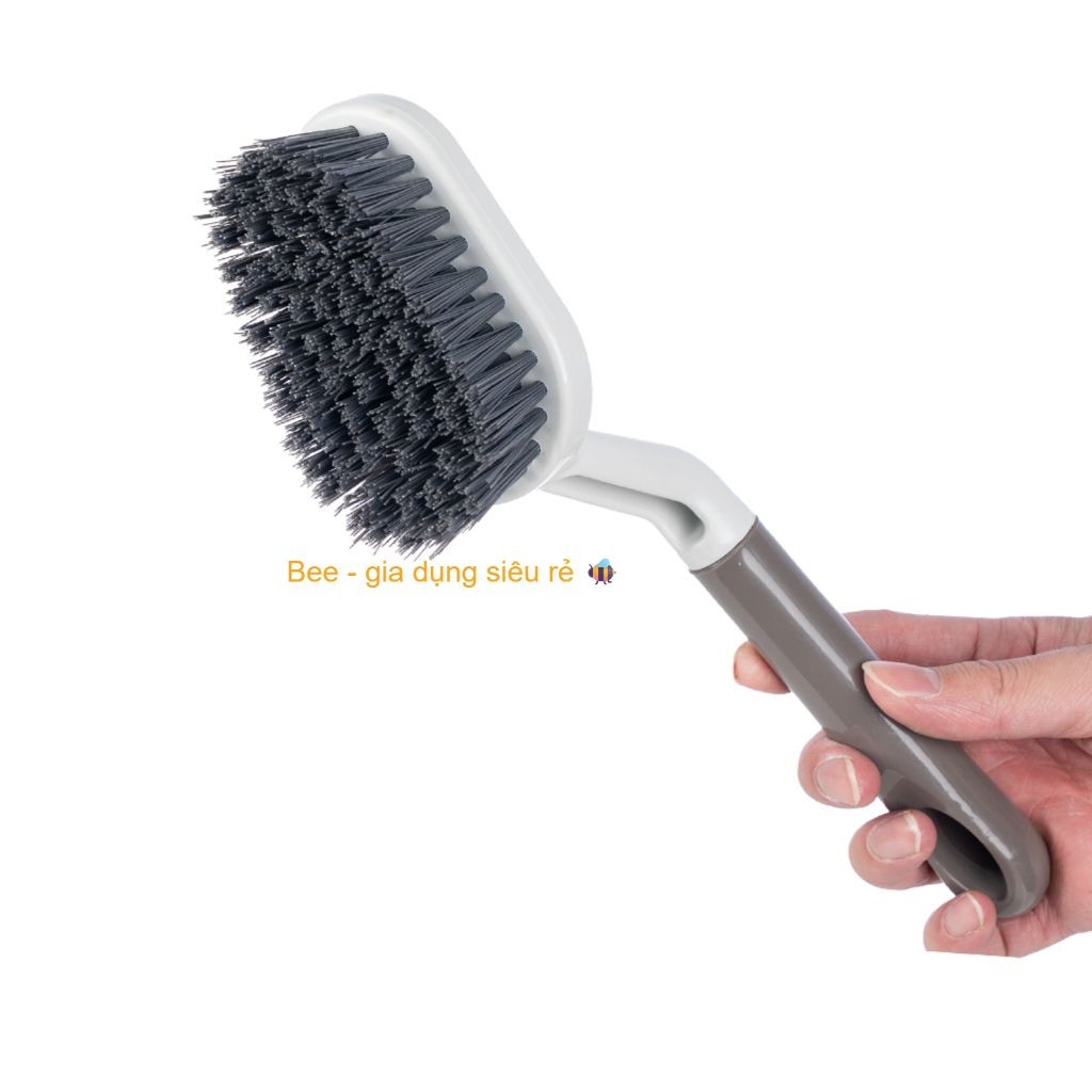Bàn chải cước cọ toilet cán cong chính hãng Việt Nhật (mã 5864)