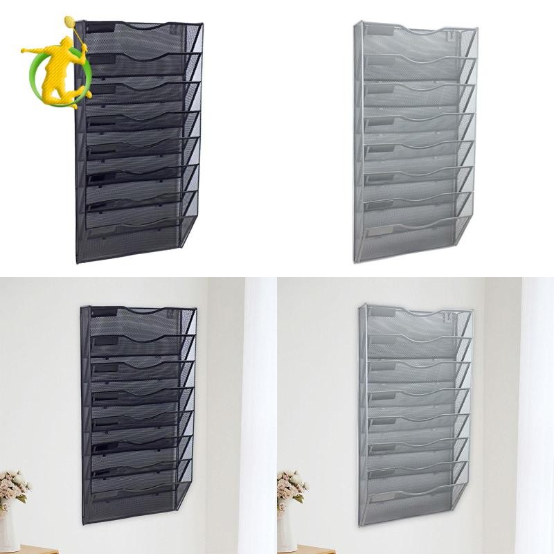 Hộp đựng hồ sơ treo tường Hộp giấy Giá treo tường Tiết kiệm không gian đa năng Kệ lưu trữ sắp xếp cho tài liệu Giấy tờ thư tại nhà