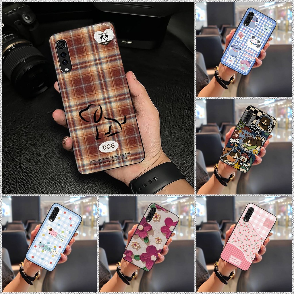 Túi điện thoại ốp lưng mềm LG Velvet 4G/5G, silicon chống sốc/chống nước, bọc toàn bộ, thiết kế thời trang họa tiết graffiti, chống bụi