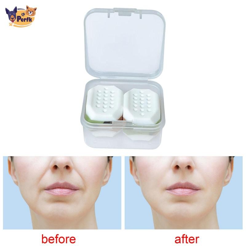 2 Chiếc Hàm Tập Thể Dục Mặt Máy Tập Jawline Shaper Jawline Tập Thể Dục Đôi cằm Giảm Hàm Huấn Luyện Dành Cho Nam Nữ Người Mới Bắt Đầu