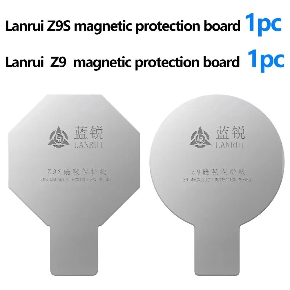 Lanrui z9 Z9S Tấm bảo vệ từ tính kính phía sau đa năng Bảo vệ IPhone cho nam châm sạc không dây