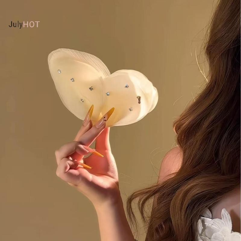 JULYHOT Lưới Thời Trang Vải Tuyn Lấy Kẹp Tóc Trang Trí Thanh Lịch Vuốt Thời Trang Phụ Kiện Tóc Quà Tặng Mũ Đội Đầu Massivedeals