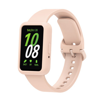 [Vỏ mềm + Dây đeo đồng hồ] Thích hợp cho dây đeo silicon dự phòng Samsung Galaxy Fit 3 SM-R390