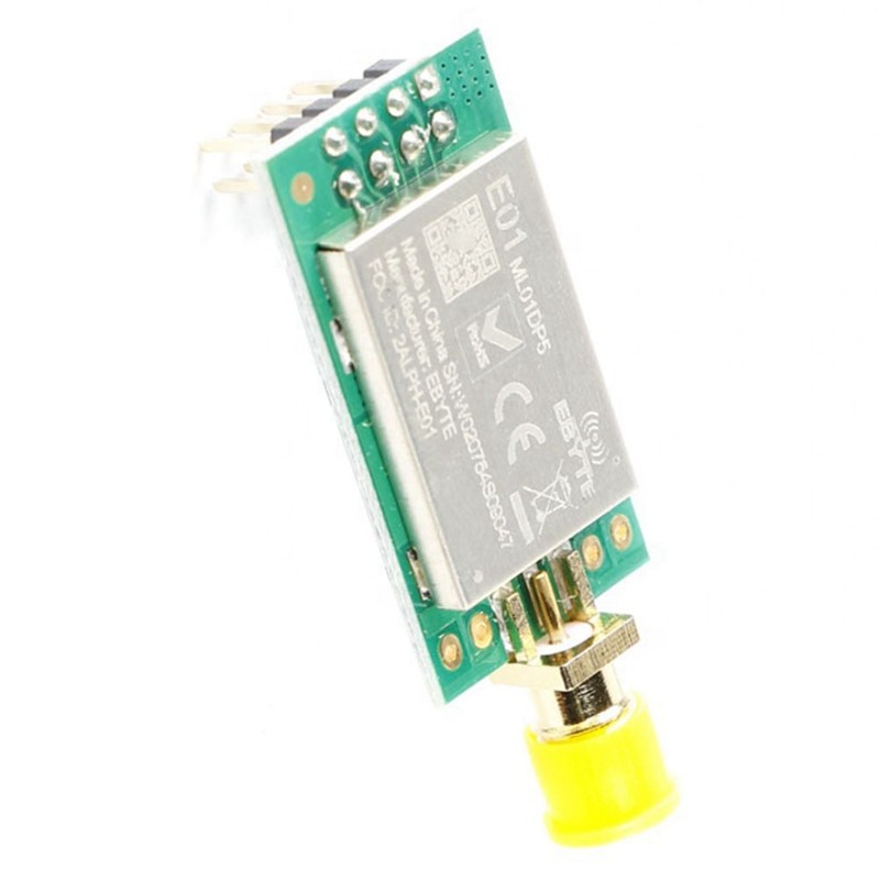 Mô-đun thu phát không dây E01-ML01DP5 NRF24L01P + PA + LNA 2.4G 2500M Mô-đun không dây RF điều khiển từ xa