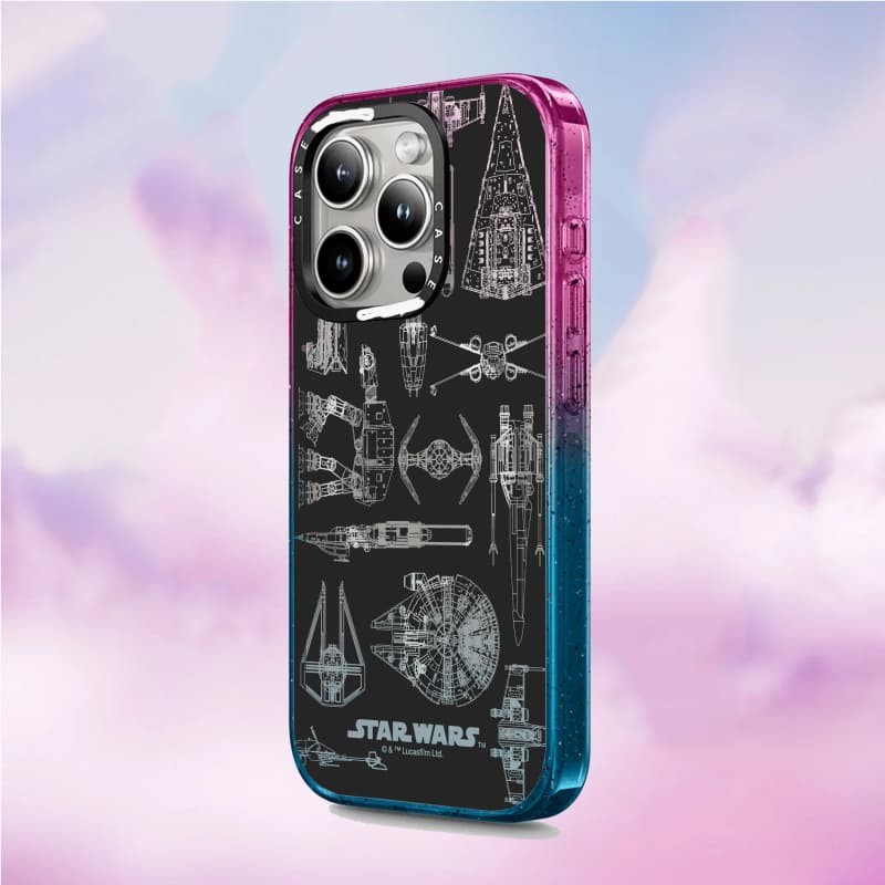 CASECASE X Star Wars Phần CaseBlack Edge Peach Haze Cotton Kẹo Bộ Sưu Tập Màu Sắc Trong Suốt Cứng Từ Hút Tác Động Dành Cho Apple IPhone 12 13 14 15 16 Pro Max Plus Có Hộp