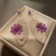 Handmade Tinh Tế Sang Trọng Zircon Tua Rua Bông Tai Thanh Lịch Bán Buôn