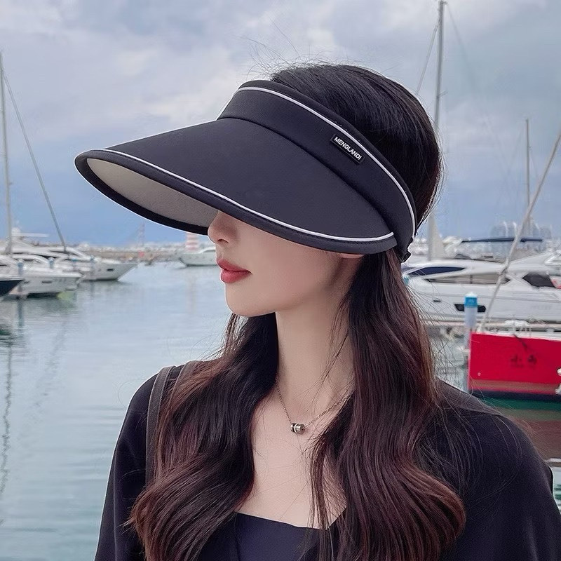 Mũ Chống Nắng Rộng Vành Chống Tia UV, Mũ Cuộn Gọn Vành To