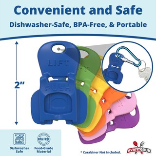 Có Thể Tab Mở Nắp Bộ 6 Gói Dễ Dàng Mở Đồ Uống Rào Chắn Nhiều Màu Sắc Mũ Bảo Vệ Cho Soda Bia BBQ Tiệc Đi Biển Sử Dụng cho trẻ em phù hợp dùng trong gia đình xưởng sửa chữa và mang theo tiện lợi