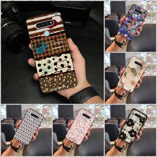 Thiết Kế Thời Trang Ốp lưng Cho LG Q51 Bảo Vệ Graffiti Chống Sốc Hoạt Hình Bọc Toàn Bộ TPU Chống Bụi Tranh Sơn Dầu Dễ Thương Chống Bụi Bẩn Silicon Chống Va Đập Chống Thấm Nước