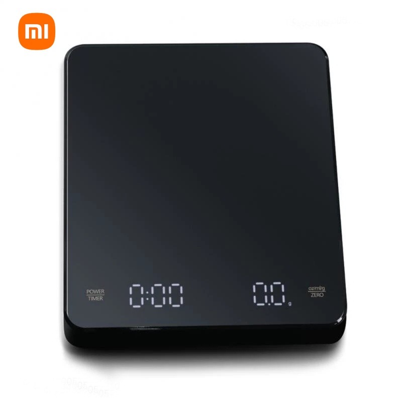 Cân điện tử nhà bếp Xiaomi 3KG/0,1g, hẹn giờ, LED, kèm miếng đệm