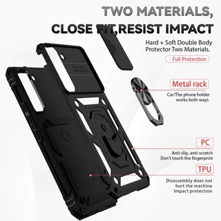 Ốp Từ Tính Ô Tô Samsung Galaxy S20 S10 S21 S22 S23 Plus S20 S21 S22 S23 Ultra S20 S21 S23 FE Giá Đỡ Điện Thoại Mới Camera Bảo Vệ Giáp Vỏ Chống Sốc Ốp Lưng