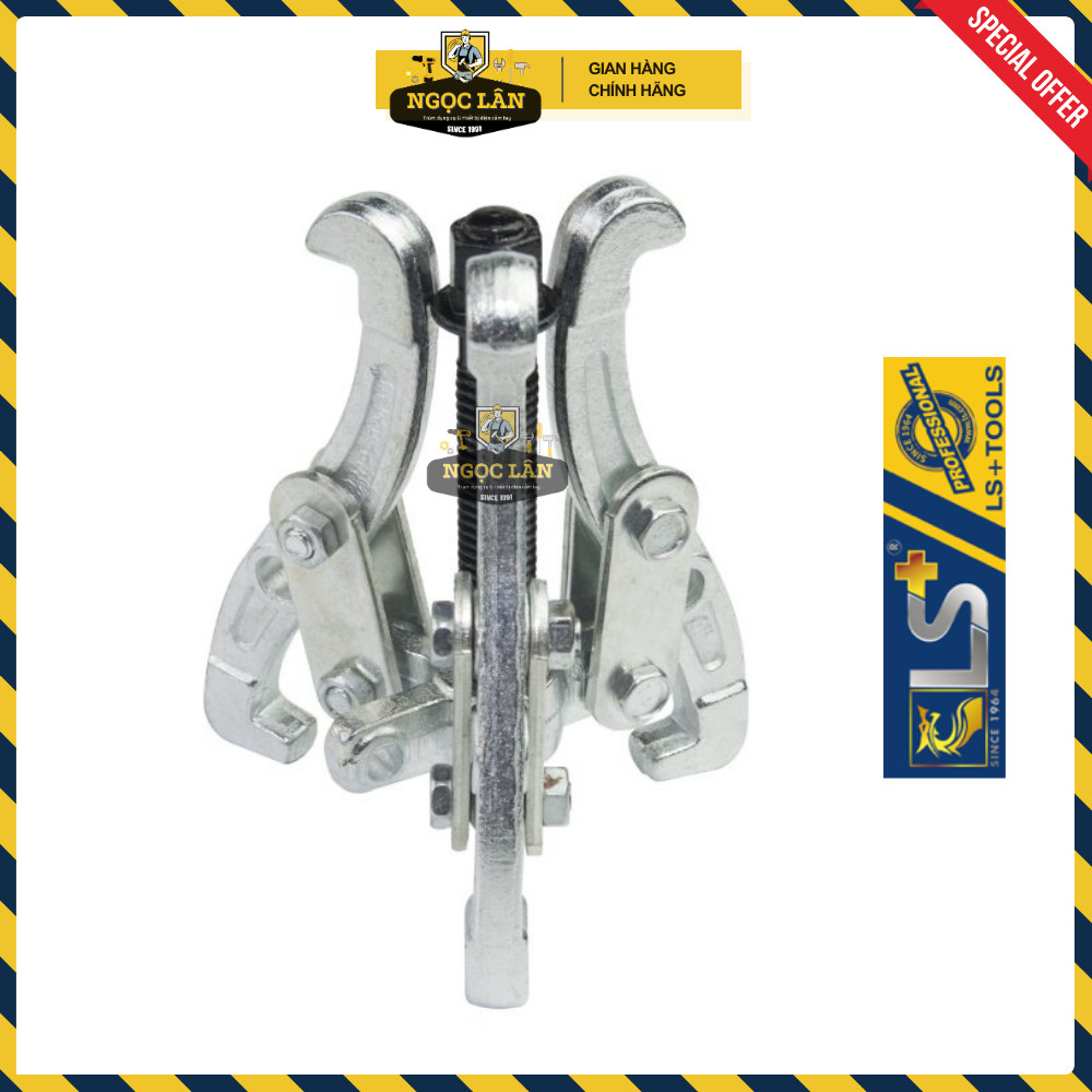 [Chính hãng LS+] Cảo 3 Chấu, Vam 3 càng LS+ Thép CRV độ cứng cao 2 chức năng (có thể chuyển cảo 2 chân)