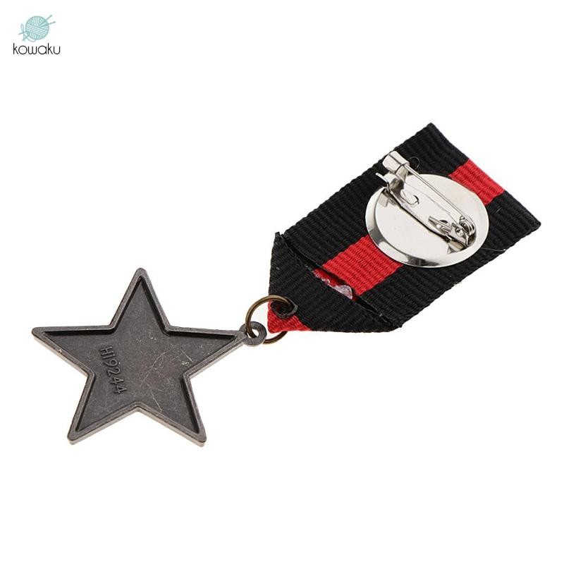 Phong Cách Huy Chương Ngôi Sao Vương Huy Hiệu Thổ Cẩm Trang Phục Đồng Phục Corsage