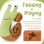 DogLemi Chó Dễ Thương Snuffle Đồ Chơi Sang Trọng IQ Huấn Luyện Thú Cưng Xếp Hình Đồ Chơi Squeaky Chậm Ăn Bát Tương Tác Cho Chó Nhỏ Vừa Giảm Căng Thẳng
