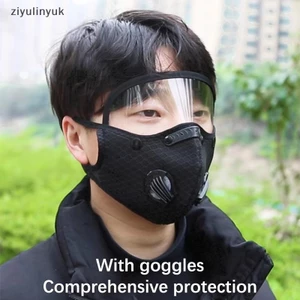 Ziyulinyuk Xe Máy Điện Nam Nữ Chống Gió Đi Mặt nạ Chống Gió Chống Gió Thể Thao Bảo Vệ Toàn Mặt nạ EN