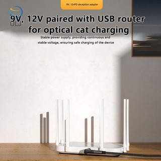 ULJ USB C PD To Power Connector Universal 5 / 9 / 12V Type C To Jack Cắm Bộ Chuyển Đổi Sạc Cho Bộ Định Tuyến Quạt Máy Tính Bảng.