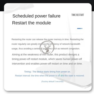 24 Giờ Tự Động Khởi Động Lại Router Định Tuyến Hẹn Giờ Đặt Lại Công Cụ DC Power Manager 1 Chiếc Trắng