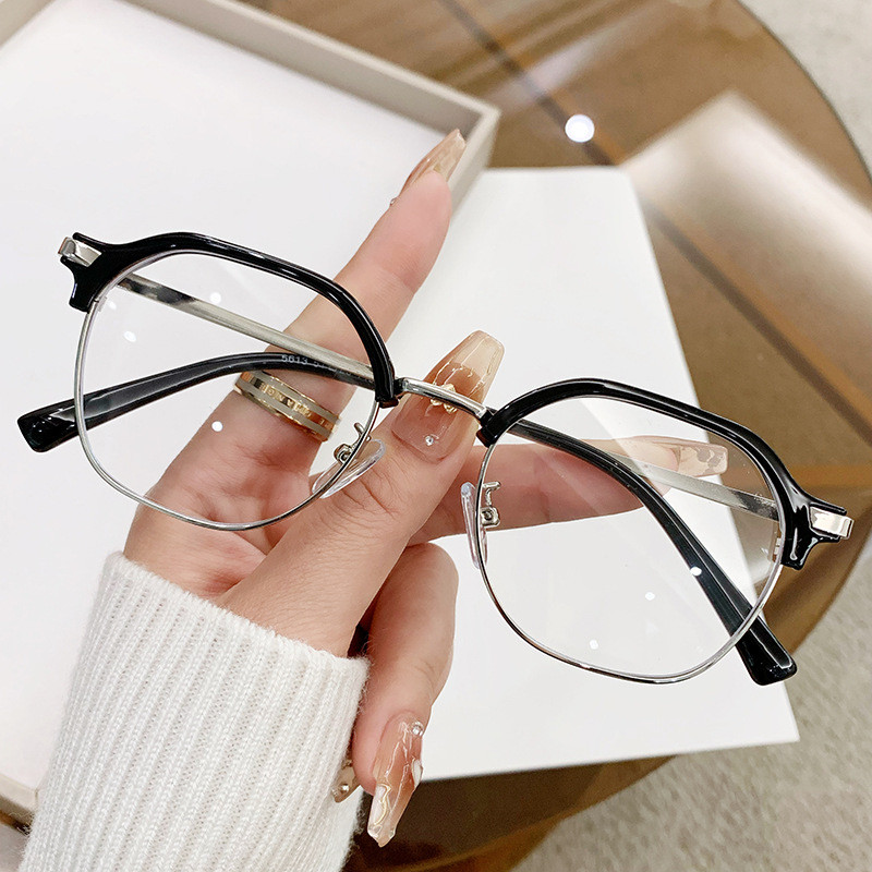 Kính Unisex Cao Cấp Ins Retro Kính Vuông