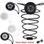 NORDICLIFE 1 Cặp Dây Khóa Xoay, Khóa Nhanh Lắp Đặt Dễ Dàng Dây Giày Tự Động, Phụ Kiện Giày Dây Dày Không Dây Buộc Dây Giày Trẻ Em Người Lớn