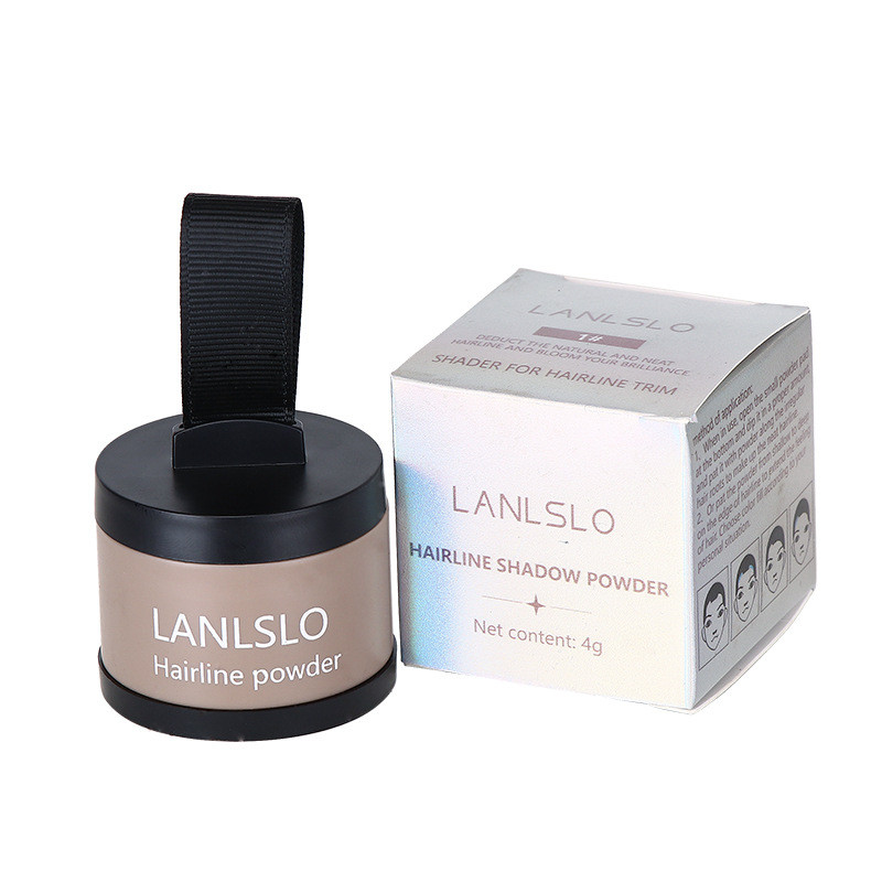 ✨LANLSLO LANLSLO Hairline Fluffy Contouring Shadow Sửa đổi Làm đầy trán lớn 25.6.18