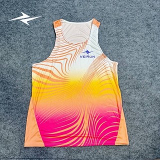 Weiduan Men's Sport Suit Physical Examination Track and Field Running Workout Training Short Shorts Quick-Drying Sweat-Wicking Men's Vest KJSp