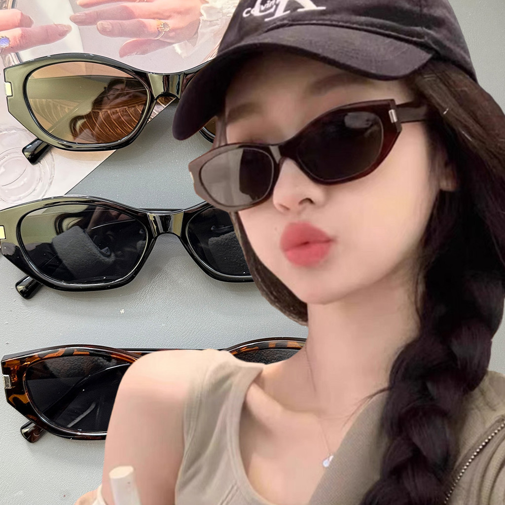 Kính râm gọng hẹp Unisex có bộ lọc UV400, Khung PC lấy cảm hứng từ cổ điển - Nhẹ & bền cho các hoạt động ngoài trời