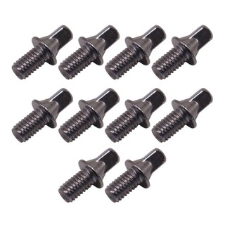 COLO 10 Chiếc Trống Căng Thanh Vít Chặt Kim Loại Chống Rỉ Vít Ngắn Trống Phần Cứng Vít Cho Nhạc Cụ Gõ Par