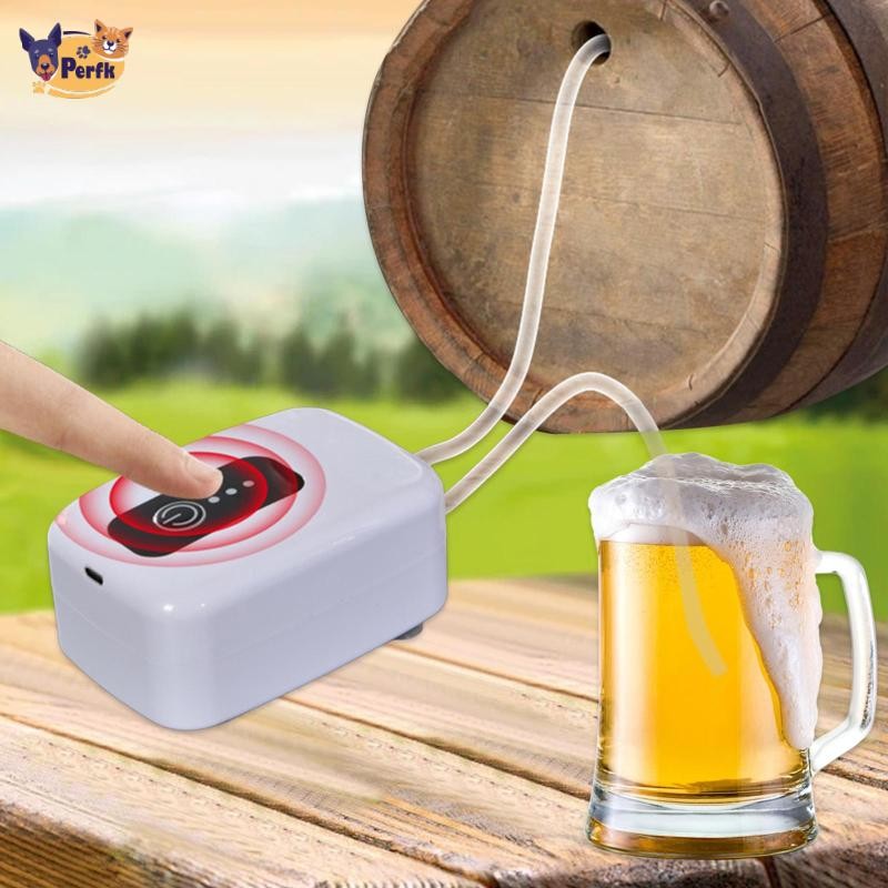 Máy bơm rượu điện USB Bộ lọc Siphon Bia Thiết bị hút rượu di động
