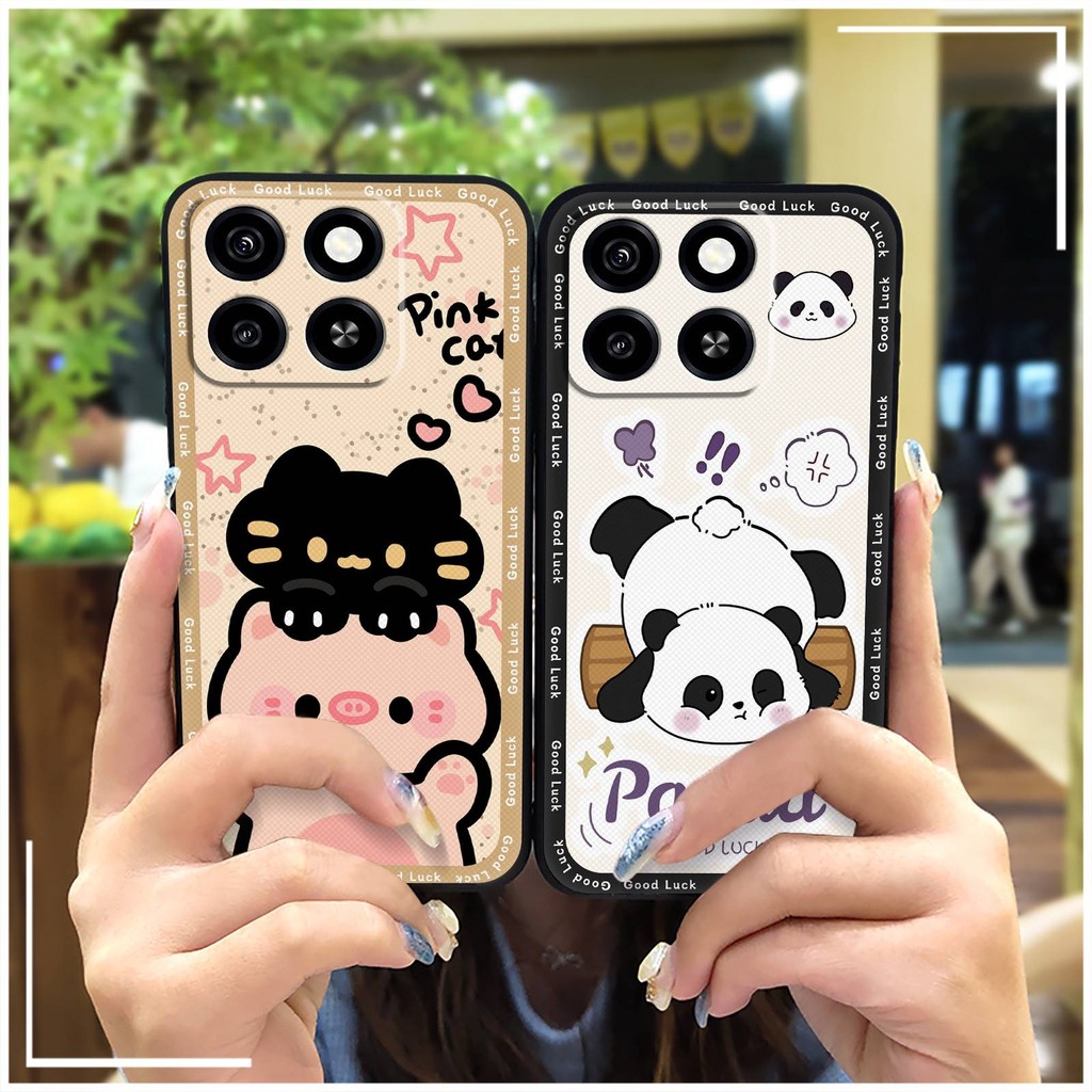 Ốp Lưng Mềm ZTE Blade A35/A55, thiết kế hoạt hình động vật, silicone TPU, bảo vệ toàn bộ, bền