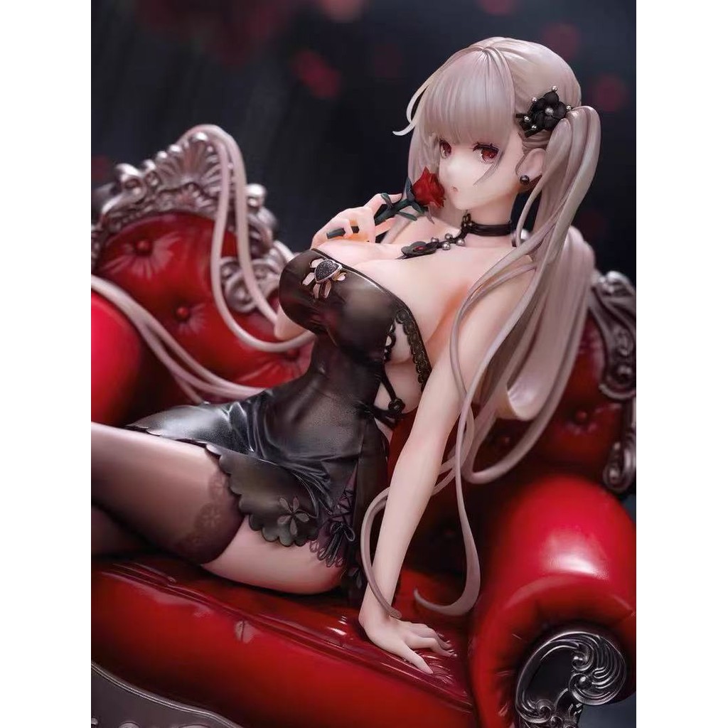 Azur Lane [Phiên bản Nhật Bản] Đồ khô, ghế sofa được sơn đầy đủ, nhân vật kỷ niệm hoa hồng đáng gờm, đồ chơi thời thượng Muse