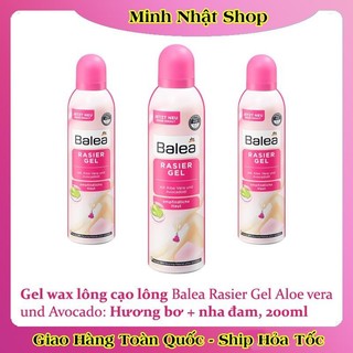 [CÓ CHE TÊN] GEL CẠO LÔNG BALEA NỘI ĐỊA ĐỨC 200ml DA NHẠY CẢM
