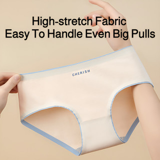 『 Brelira 』 Quần Lót Cotton Giữa Eo Kháng Khuẩn Liền Mạch Vô Hình Mềm Mại Thoải Mái Quần Đùi Thoáng Khí ​​Quần lót nữ​​❈ ❈ س ❈ ❈ ❈ ❈