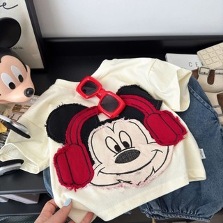 Áo phông trẻ em cotton tay ngắn, mẫu mới mùa hè