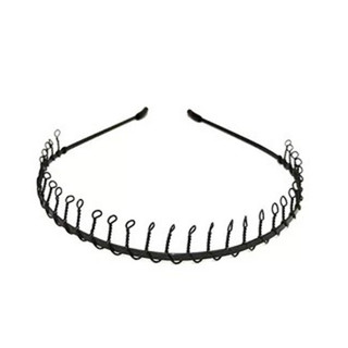 Unisex Sóng Tóc Chống Trơn Trượt Đầu Kim Loại Có Thể Điều Chỉnh Di Động Nhẹ Có Thể Tái Sử Dụng Cho Thể Thao Ngoài Trời Yoga
