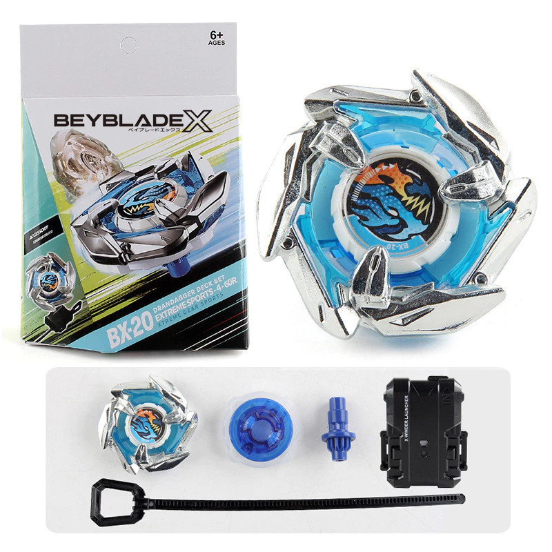 Beyblade Burst X BX-20 Bộ Drandagger Với Bộ Phóng Kim Loại Beyblade Bền ...