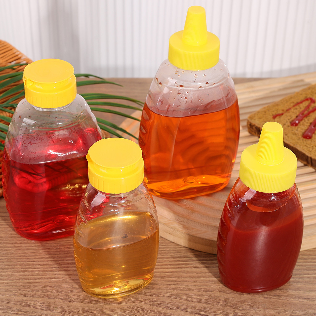 10 Chiếc Bình Bóp Không Chứa BPA Được Chứng Nhận An Toàn Thực Phẩm - 2X Mũ Vệ Sinh Cho Gia Vị Dạng Lỏng, Thiết Kế Chống Rò Rỉ 360ml Có Miếng Dán An Ninh Lá