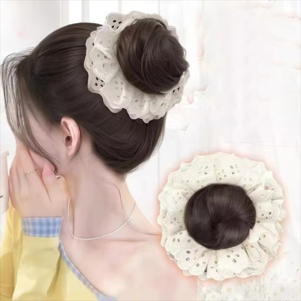 Phụ kiện tóc Hàn Quốc 1/2 cái băng đô ren调节用语调整以符合目标语言