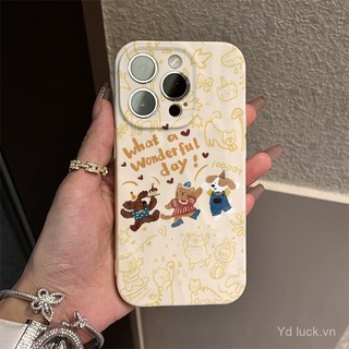 Ốp lưng thời trang hình chó con hoạt hình đơn giản cá tính tương thích với iPhone 16 Pro Max 14 Plus 13 12 Pro Max 11 XR 16 Pro 15 Plus 14 Pro 13 Pro Max 12 8 Plus, chống sốc