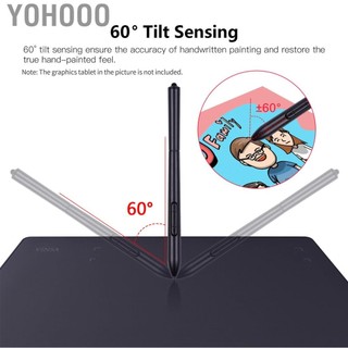 Yohooo Bút Bút Vẽ Yohooo-VN tương thích với VINSA VIN1060PLUS 2 Nút có thể tùy chỉnh được sử dụng để vẽ và vẽ tranh