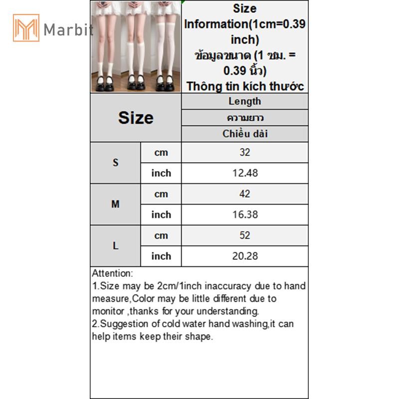 Marbit Mùa Hè Thoáng Khí Bắp Chân Áp Lực Tất Jk Khử Mùi Mồ Hôi Đầu Gối Tất Mới