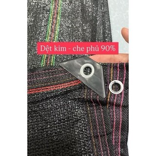 Lưới che nắng. Thái lan. Có may viền đóng khoen, loại 1  rộng 2m, 3m,4m dài 5m, 10m, 15m